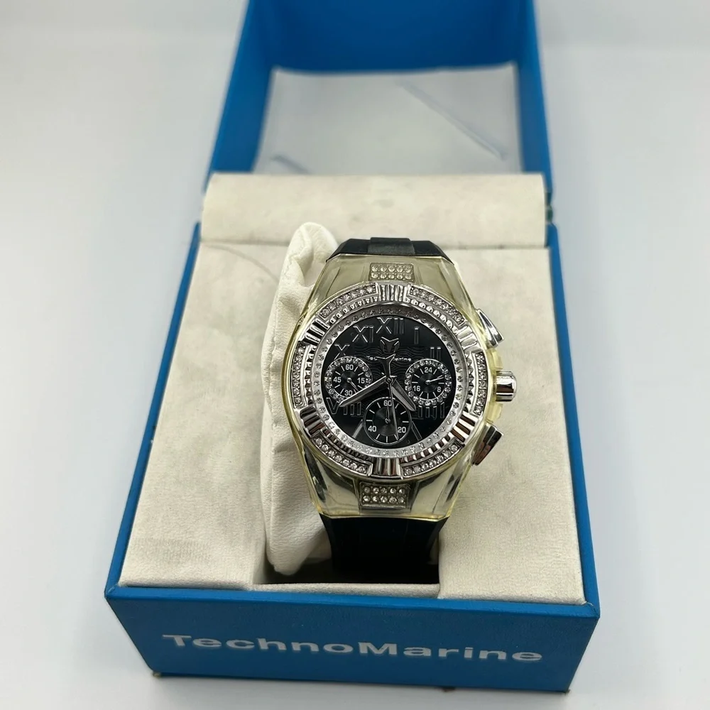 TechnoMarine Cruise Original Men's Watch - 45mm, Black (TM-121150)